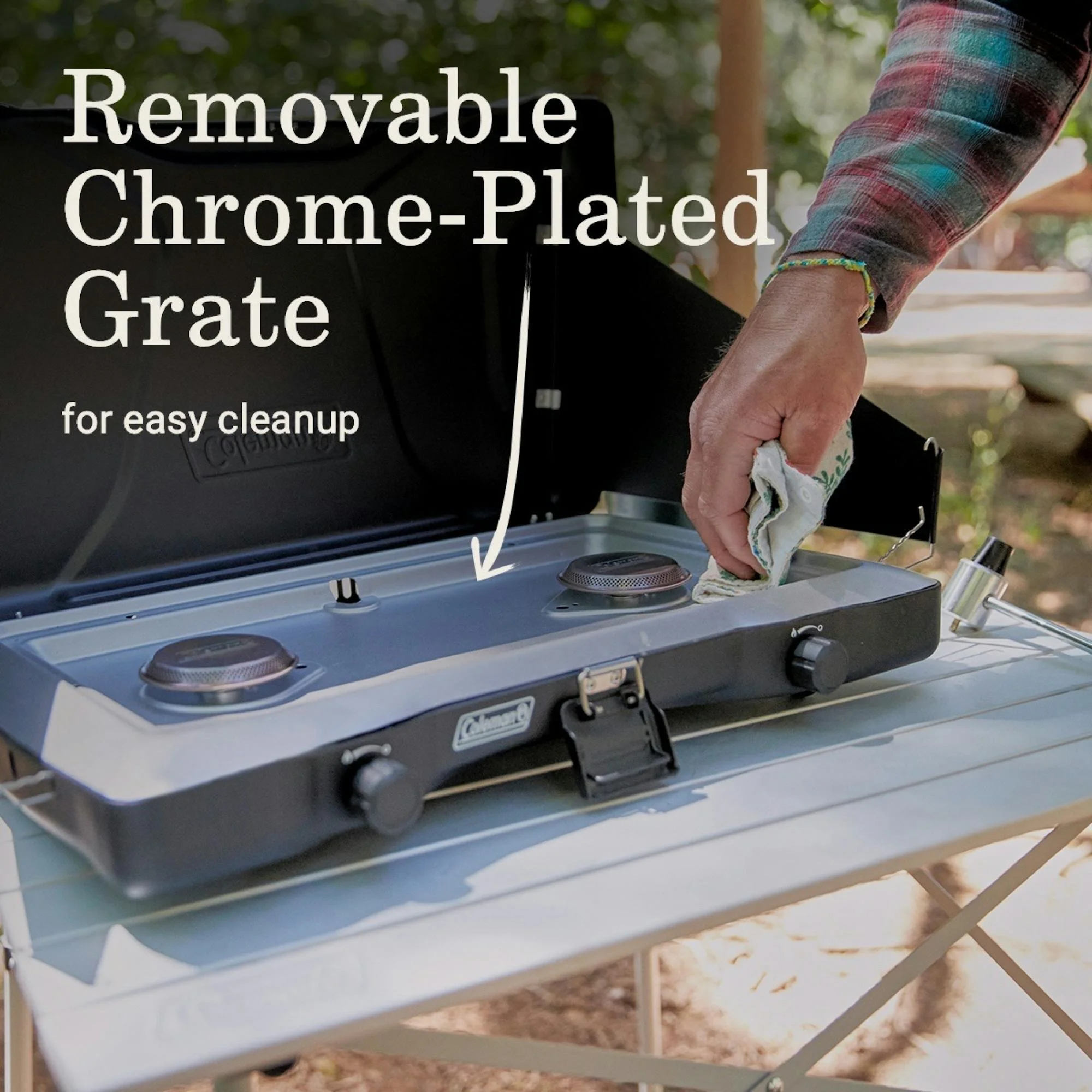 Coleman Triton? 2-Burner Propane Camping Stove - Image 4