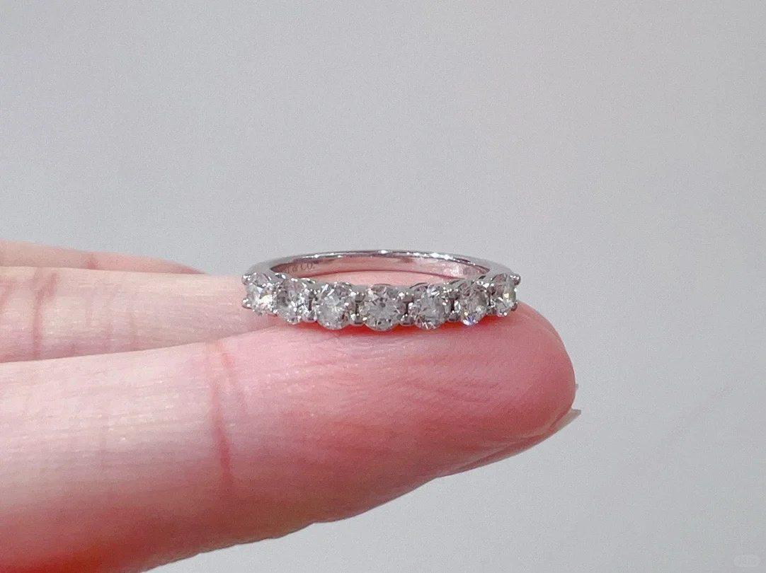 Tiffany Forever Band Ring - 7 Diamonds - Original Replica Club