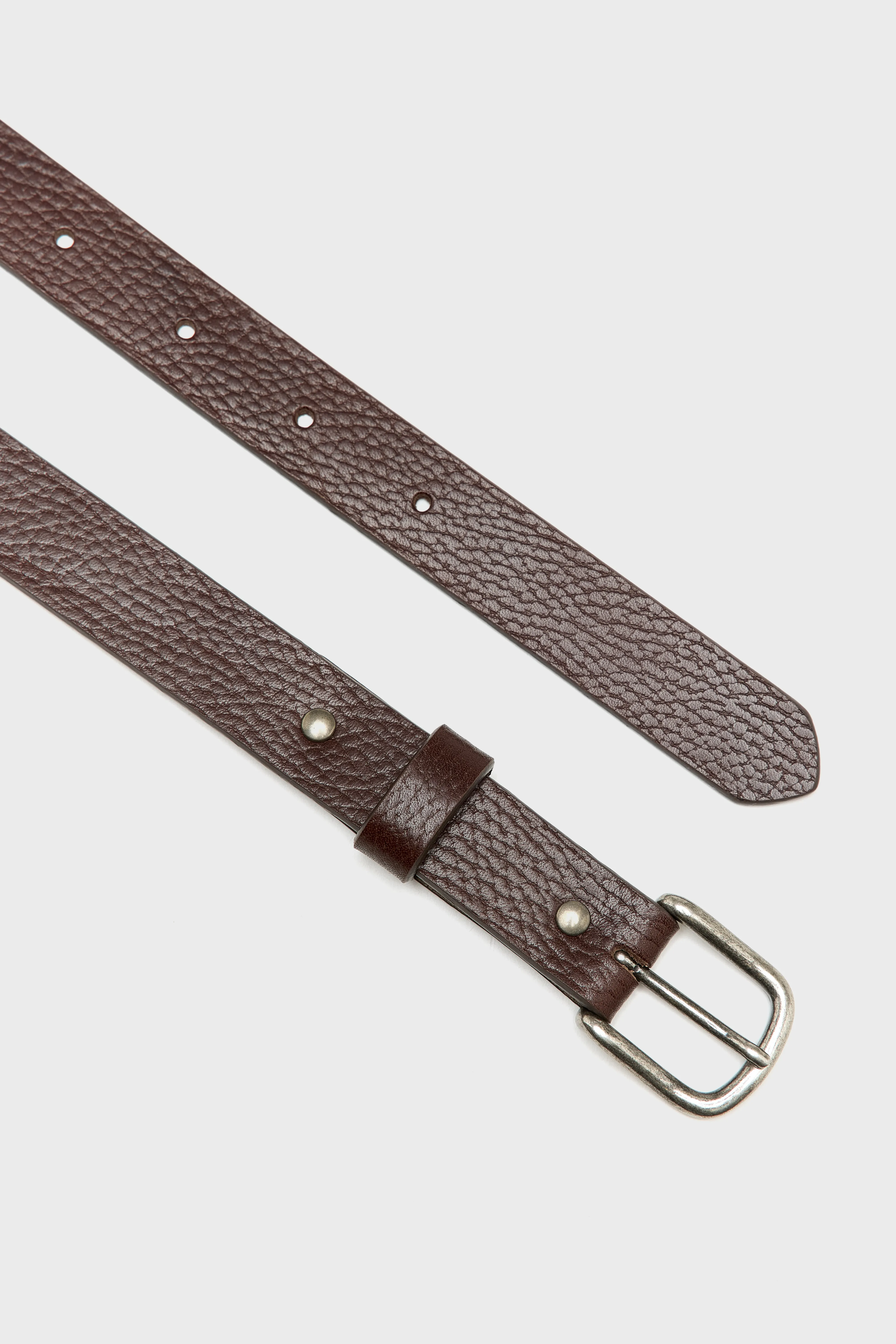 Bellerose Selta brown leather belt (251 / M / CHOCOLATE)