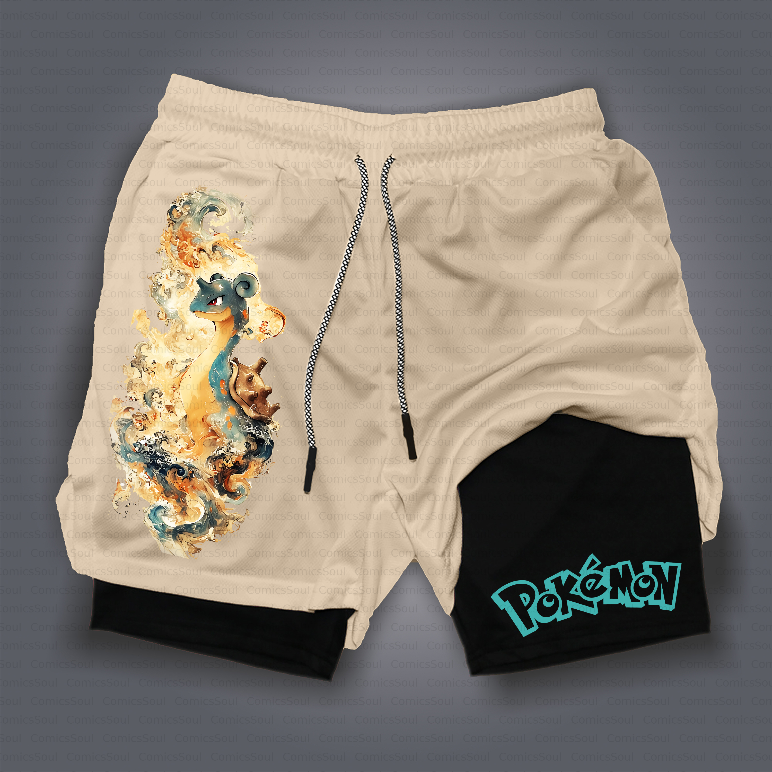 Unisex Casual Anime Style Shorts