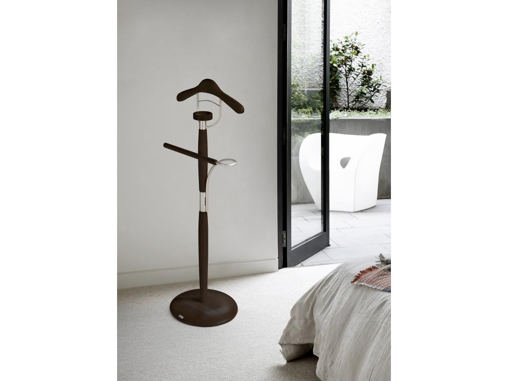 Galán de noche - A110cm x L45cm x F32cm - haya maciza wengue - Milano
