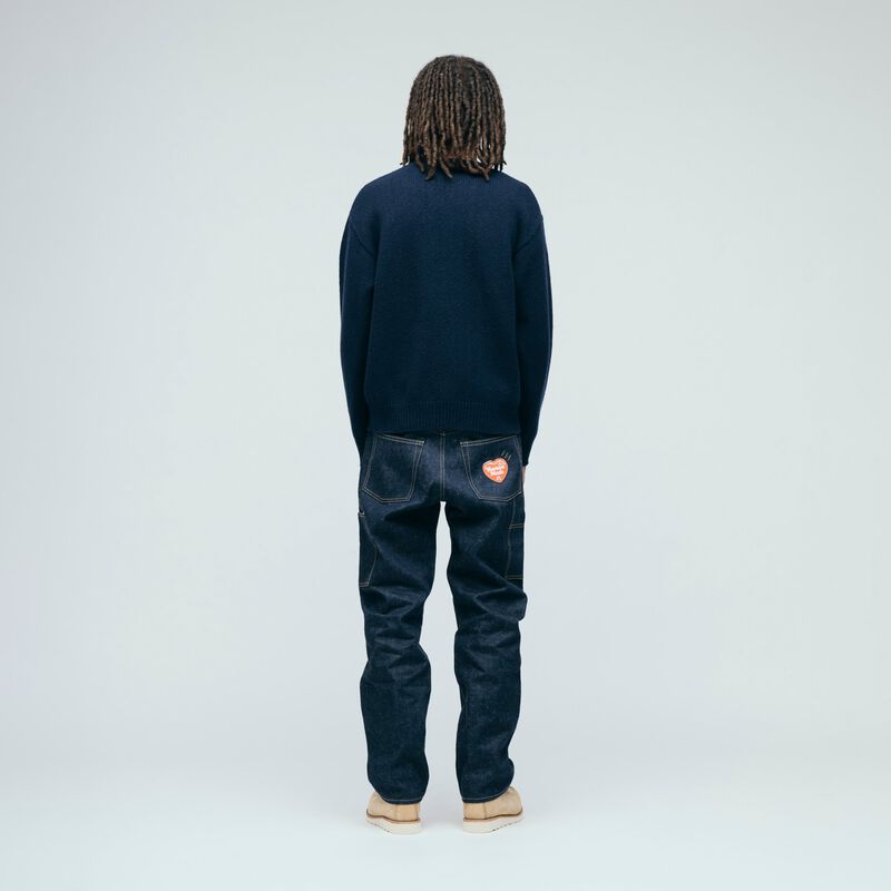 HUMAN MADE HEART KNIT SWEATER