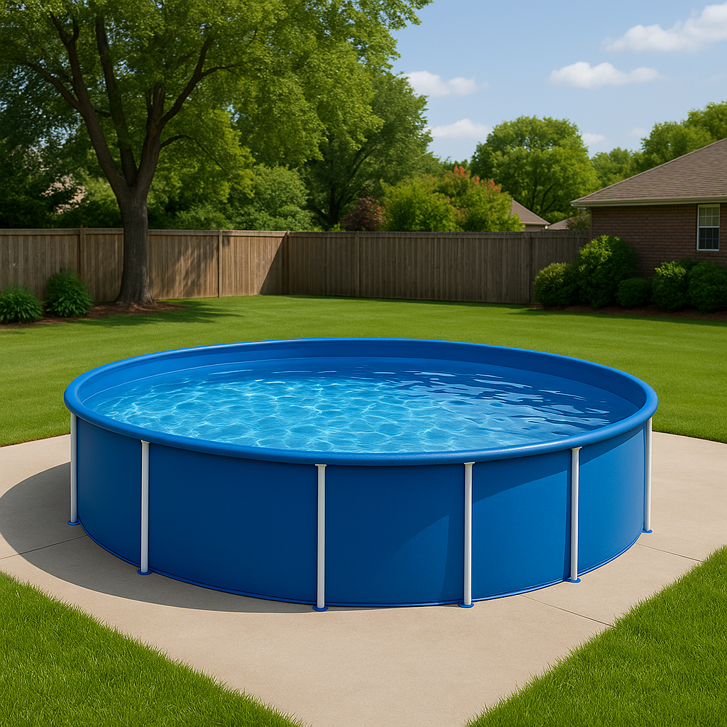 Piscina tubular redonda Redonda Sí Piscina Tubular PVC, Acero 457x107 cm Azul Piscinas Tubulares / Piscina Redonda