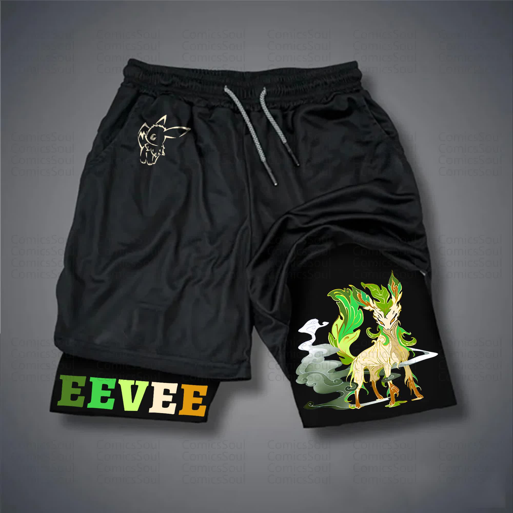 Unisex Casual Anime Streetwear Shorts 丨Comicssoul