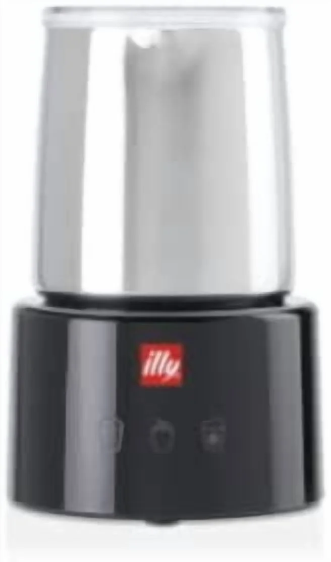 illy Electric Milk Frother- Black & Stainless Steel - Image 7