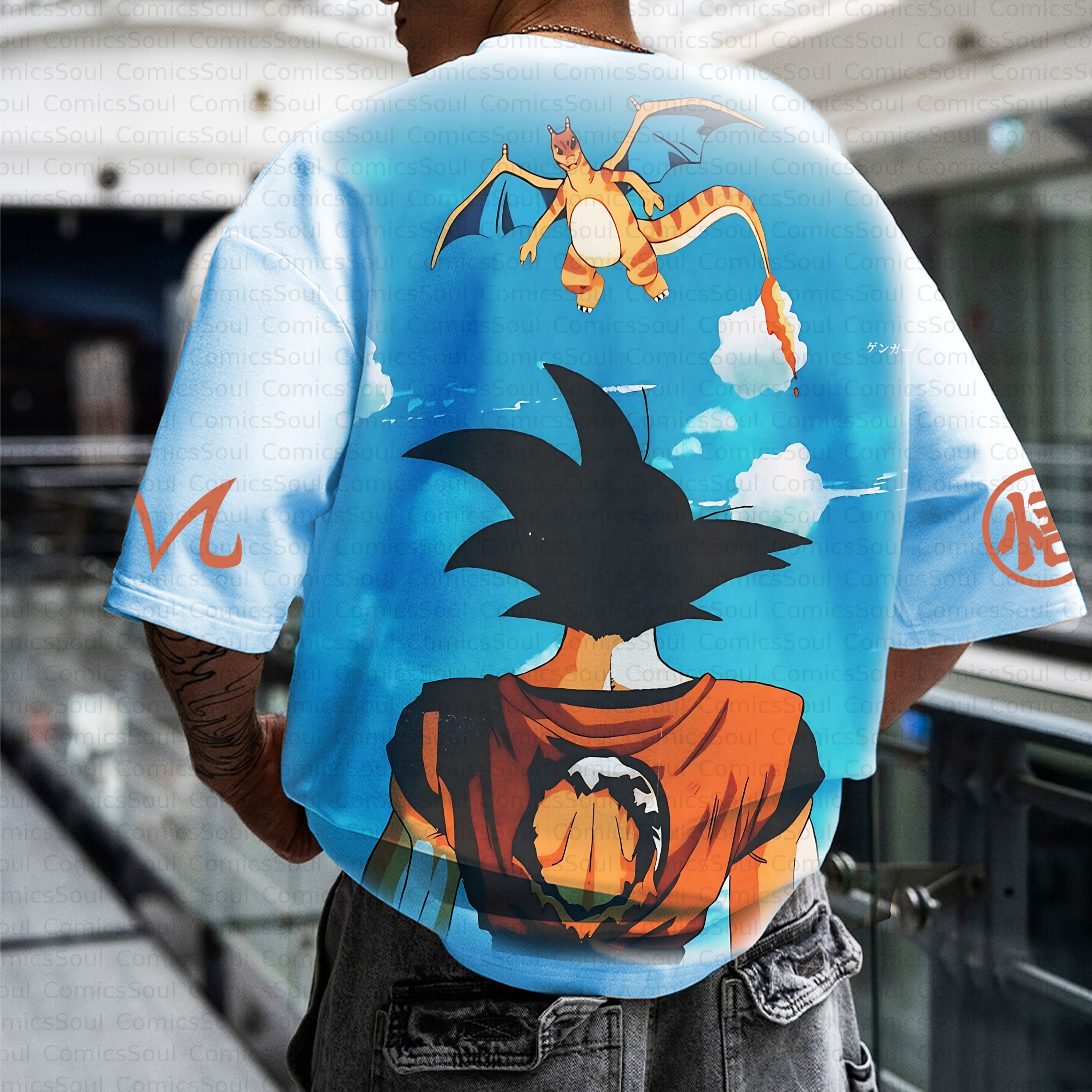 Unisex Anime Inspired Vintage T-Shirt