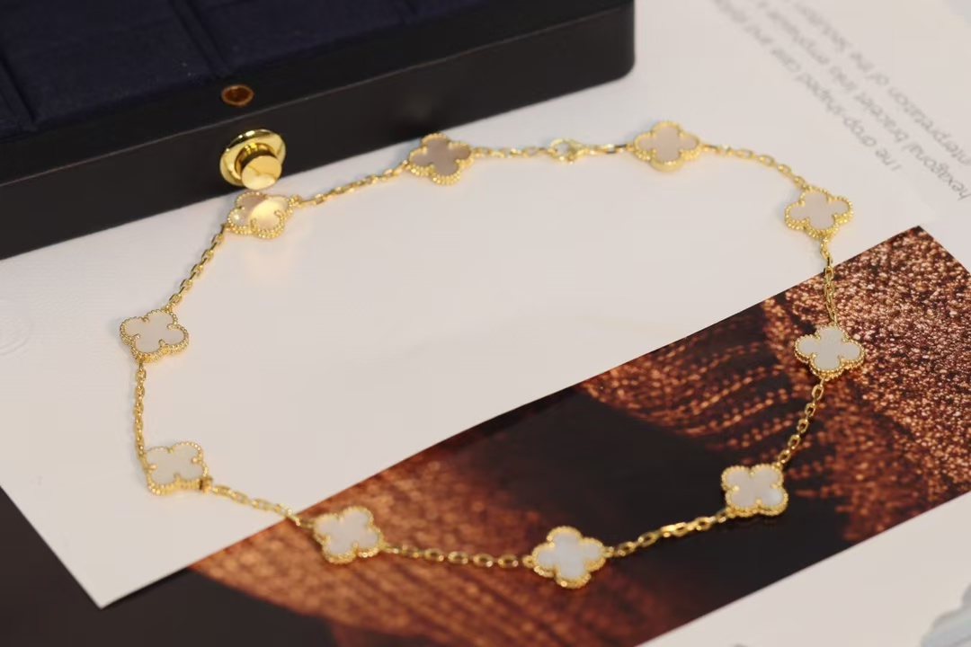 VCA Vintage Alhambra Necklace, 10 Motifs - Original Replica Club