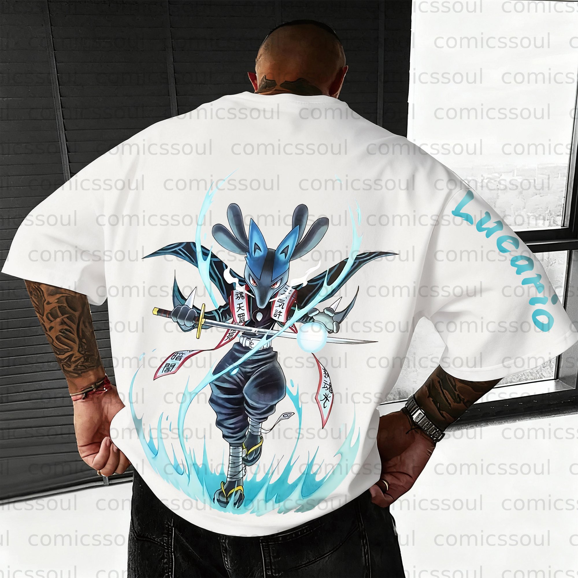 Unisex Anime Inspired Vintage T-Shirt