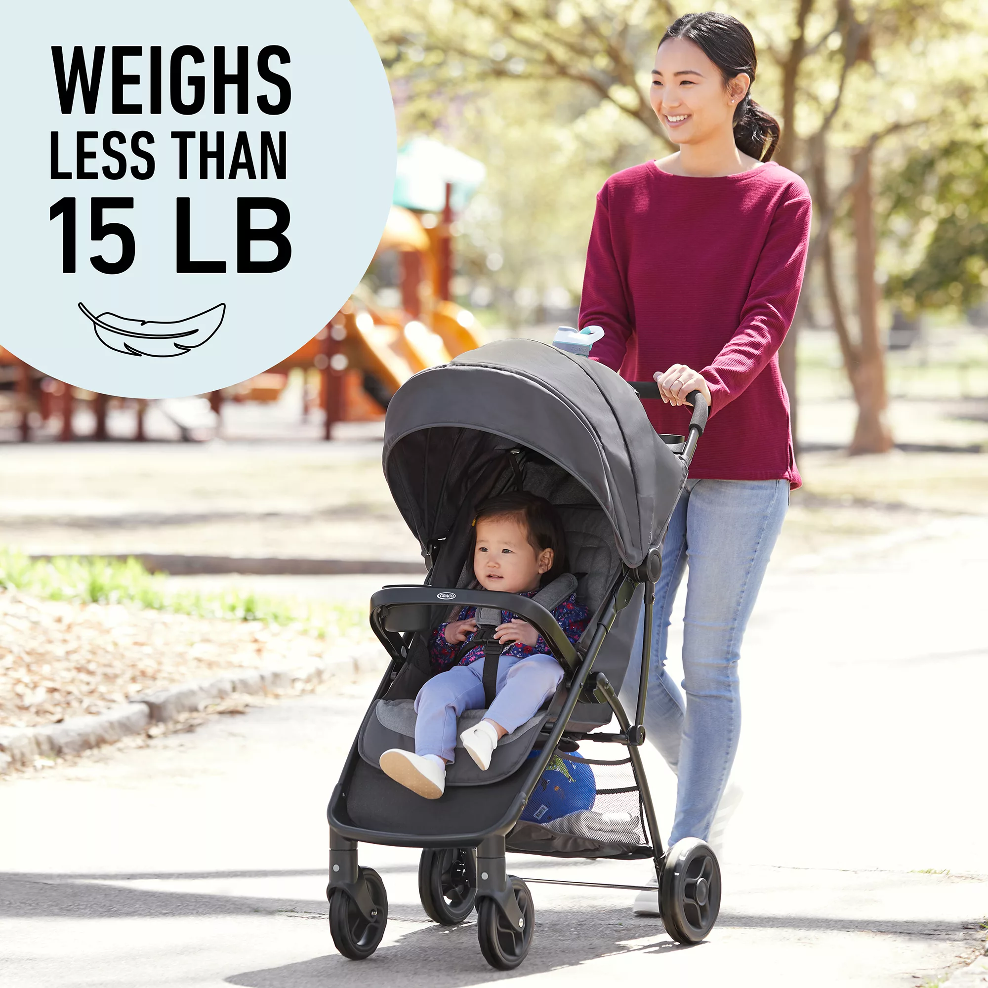 Graco NimbleLite Stroller in Hailey