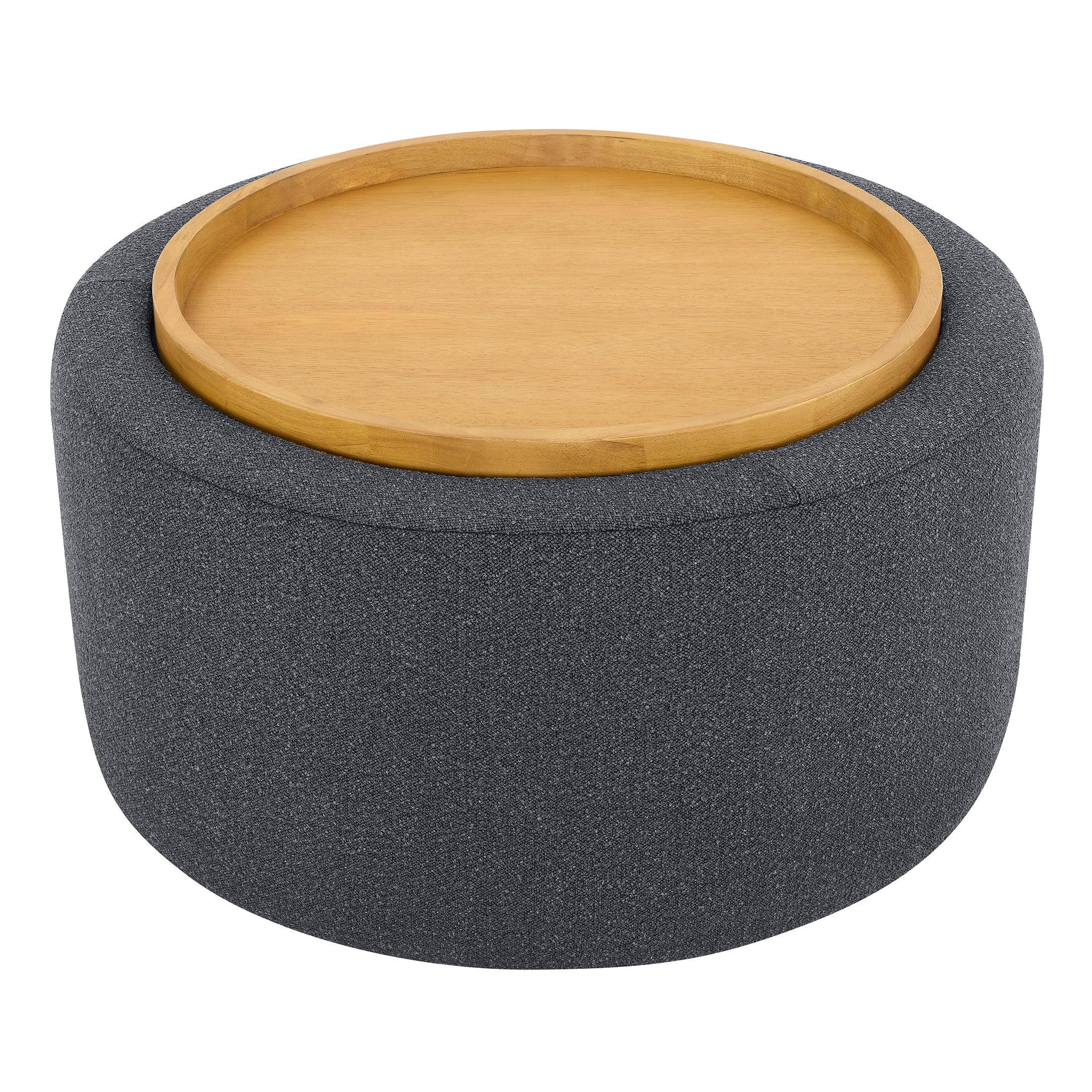 Beautiful Drew Stowaway Coffee Table with Storage by Drew Barrymore, Cream - Image 24
