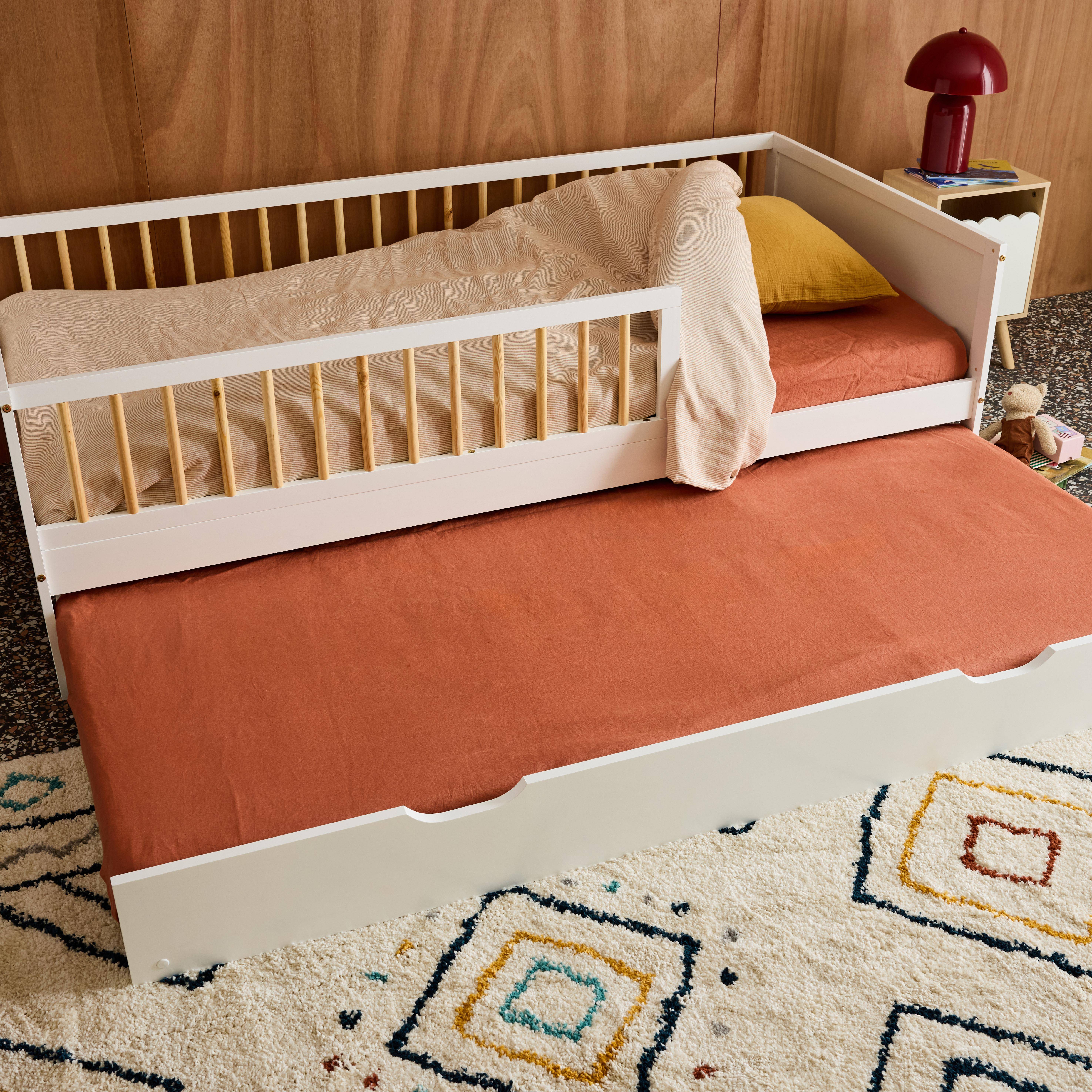 Cajón cama 190 x 94 cm - Cajón cama infantil madera de pino