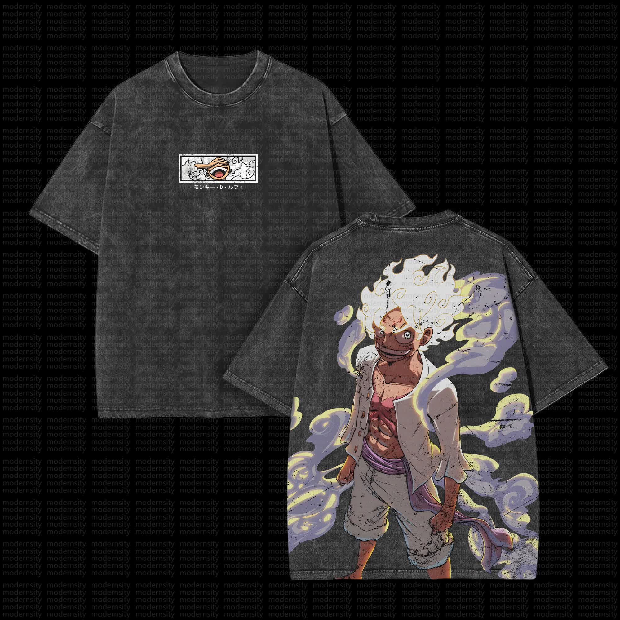 Unisex “Comicssoul” Anime Series Casual Washed T-shirt