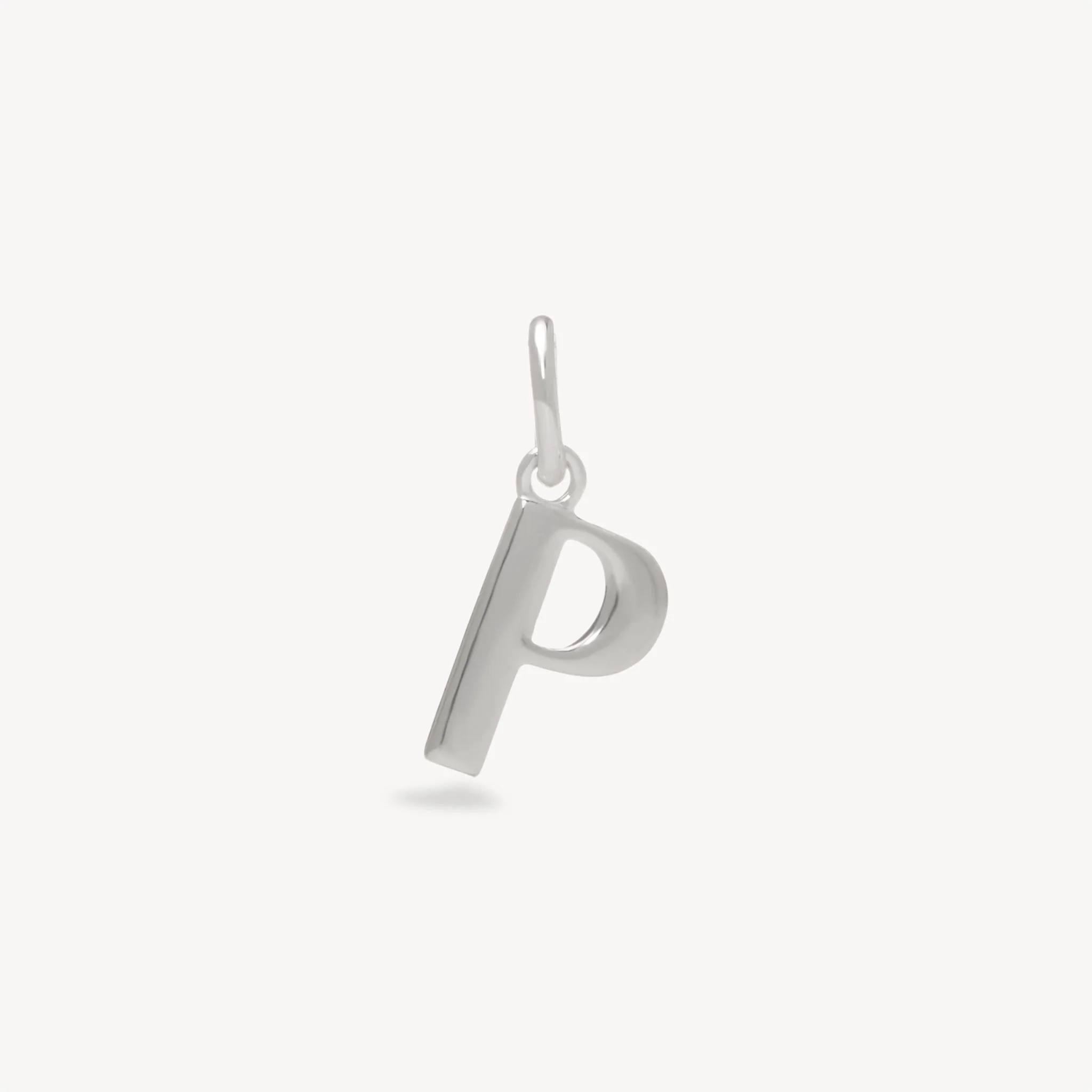 Sterling Silver Letter Charm