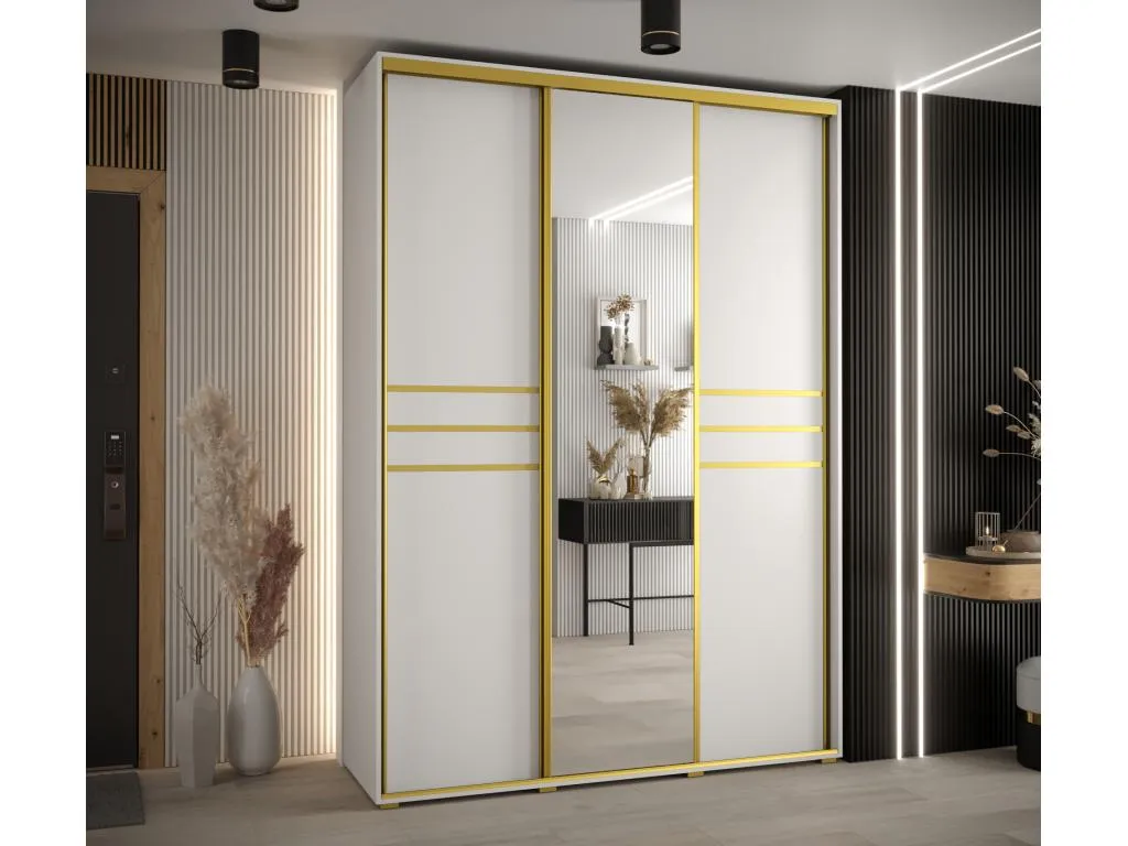 Armario con apertura batiente 235,2x170x60 cm, 3 puertas hzf3680405