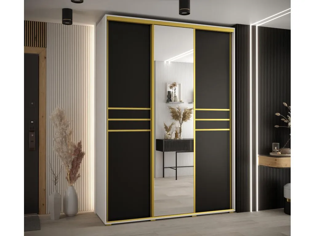 ARMARIO CON PUERTAS BATIENTES 235.2/180/45 3 puertas QURT23555