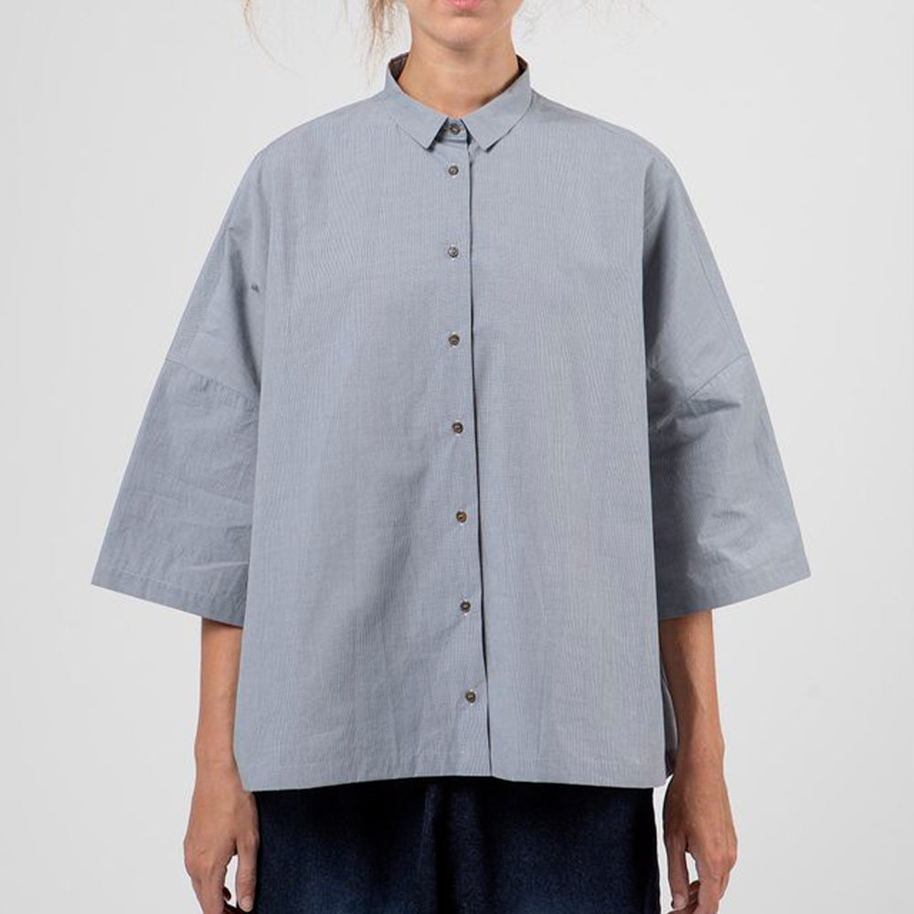 Apuntob - Chemise Carreaux - Noir & Sésame