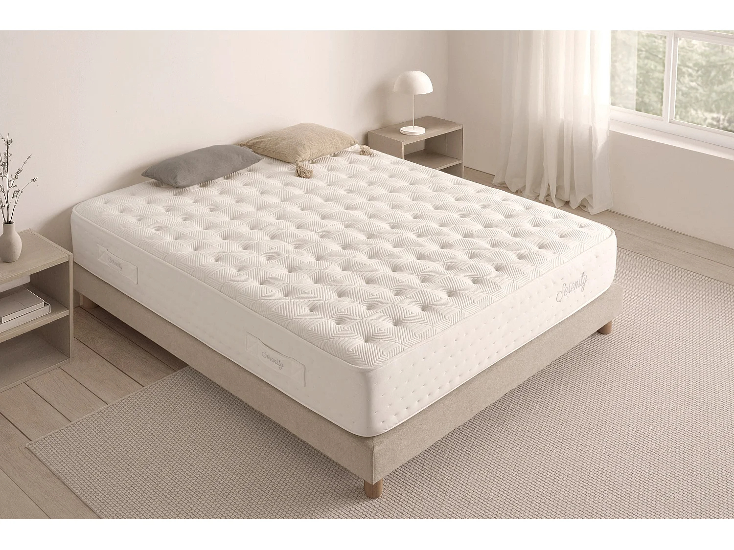 Colchón muelles ensacados Serenity 30cm, 180x200 cm -Moonia