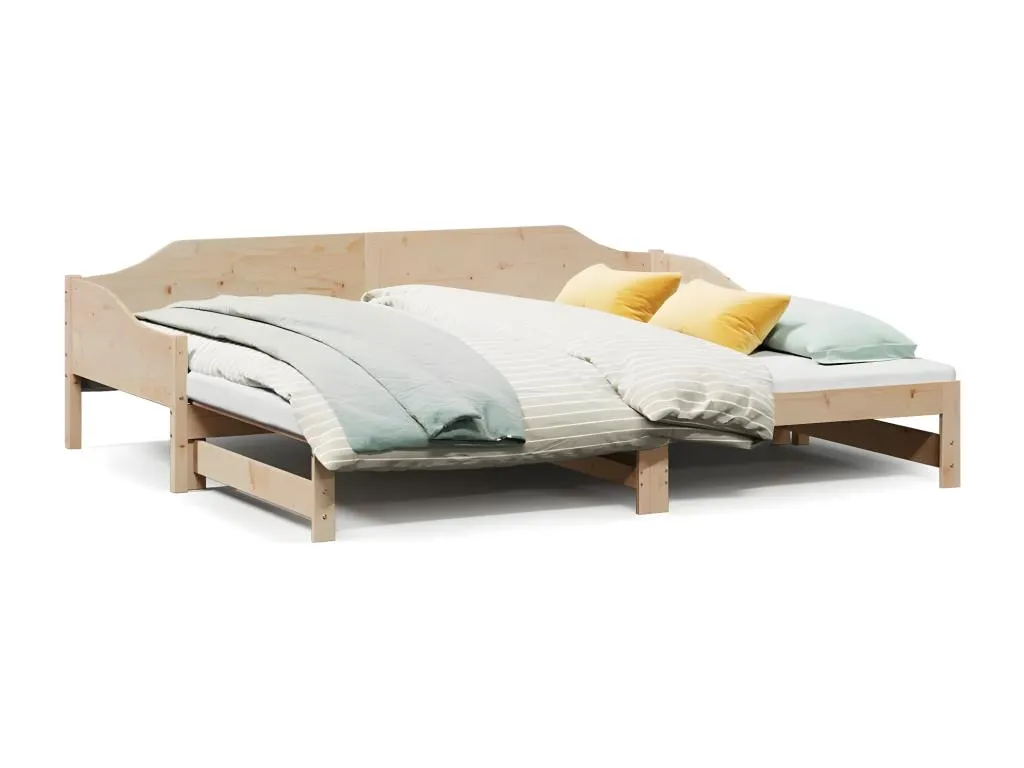 Sofá cama Decopractico maciza de Decopractico 90x190 cm 62110UPPU