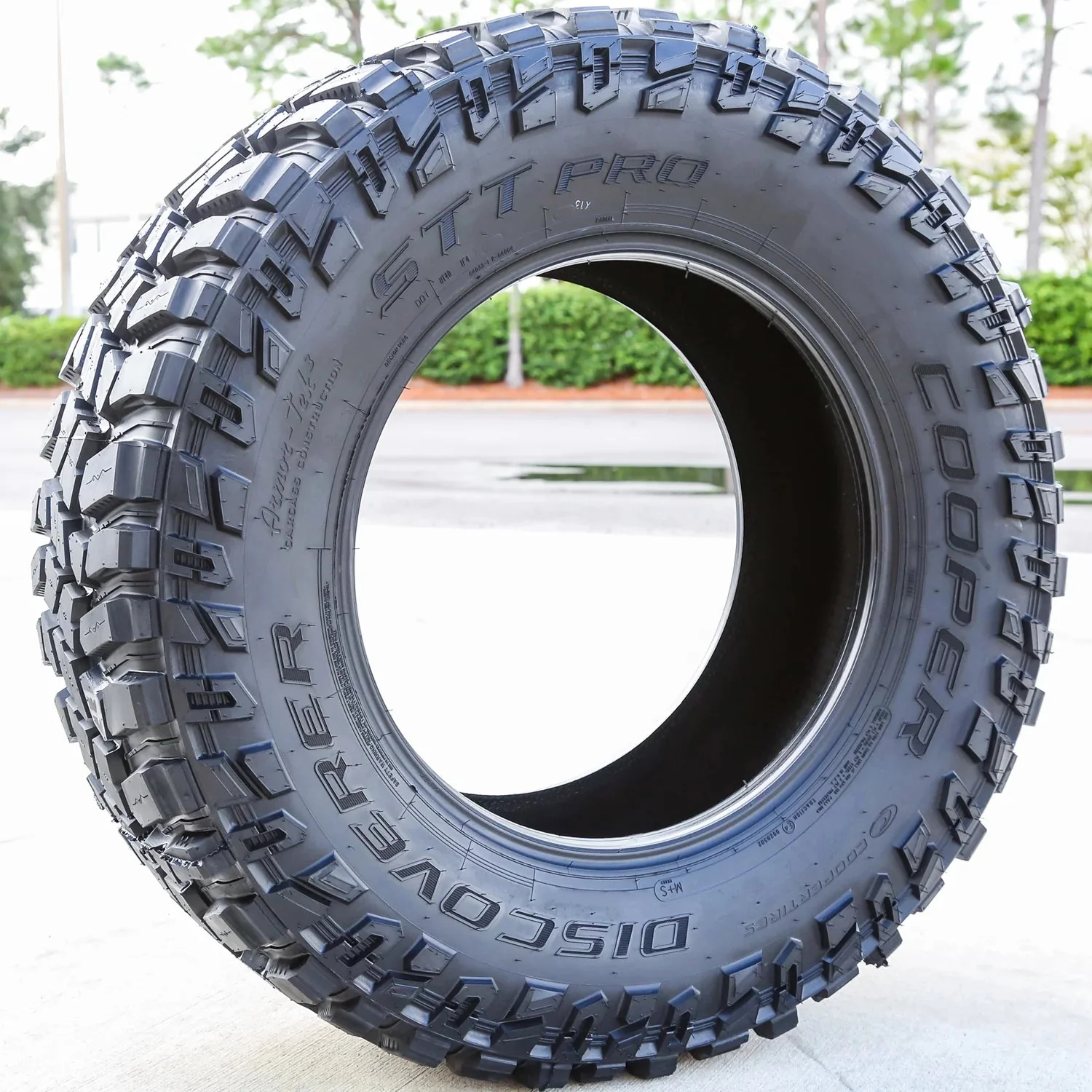 Cooper Discoverer STT Pro 35X12.50R20 Mud Terrain Tires – 10 Ply, All Season, Light Truck (Set of 2)