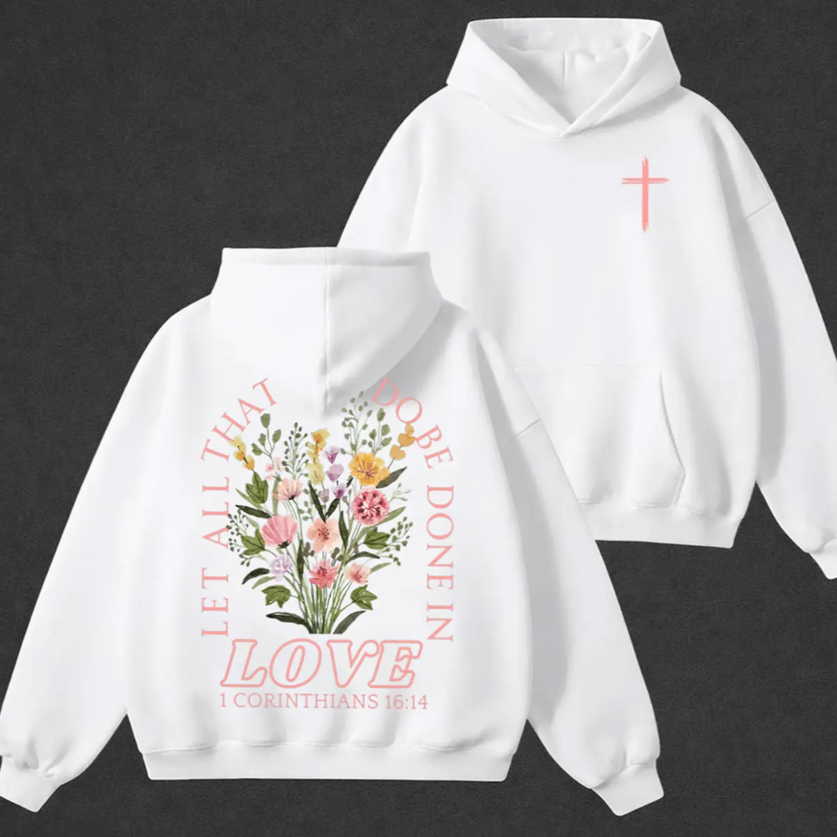 Men's Christian Graphic Hoodie TeeThreads Sustain the Scene with Custom Apparel