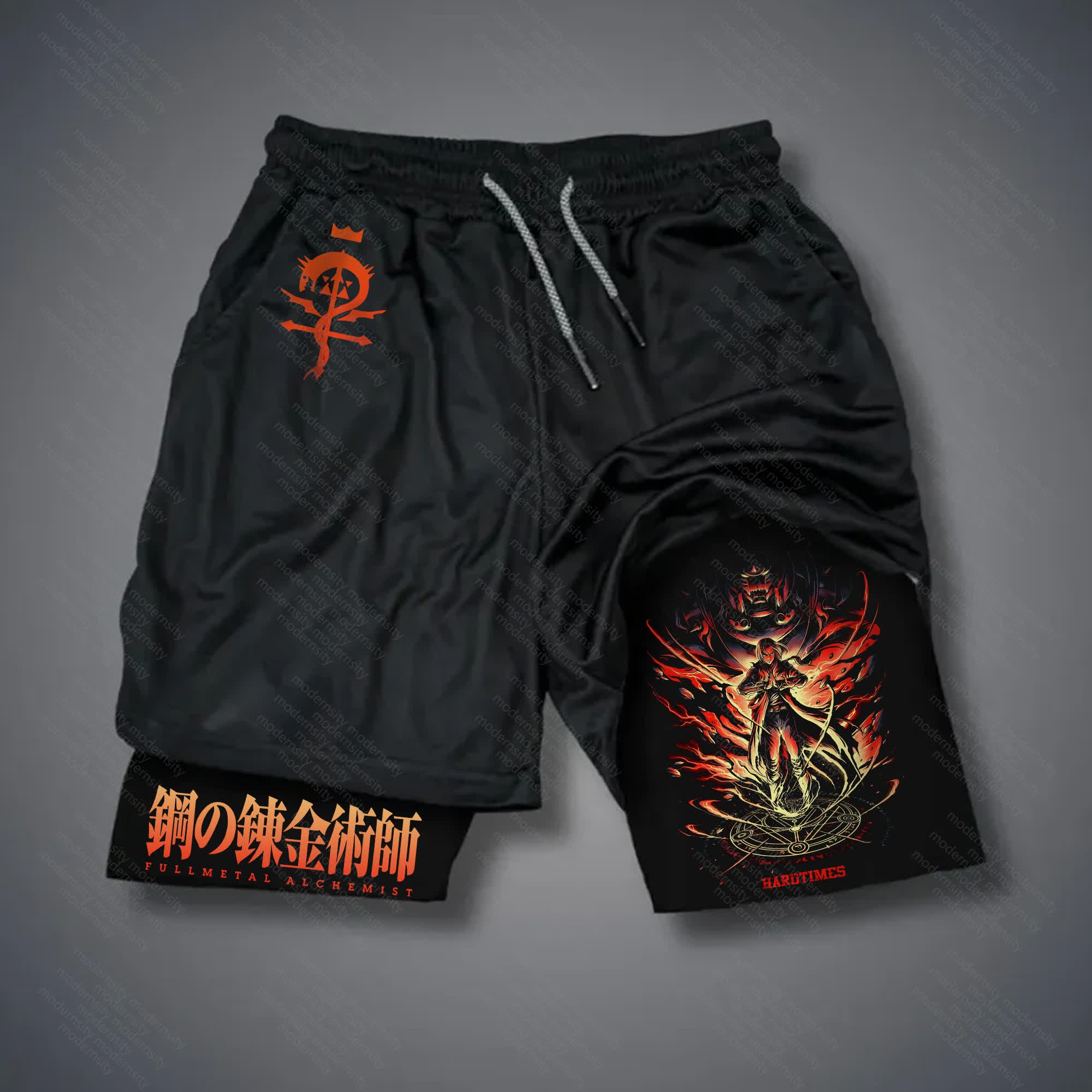Unisex  “Comicssoul” Casual Anime Streetwear Shorts