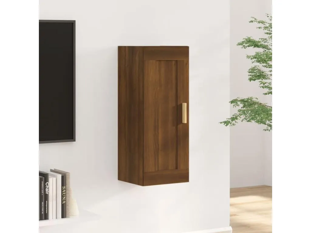 Armario de pared Jmmhogar de ingeniería marrón Jmmhogar 35x34x90 cm