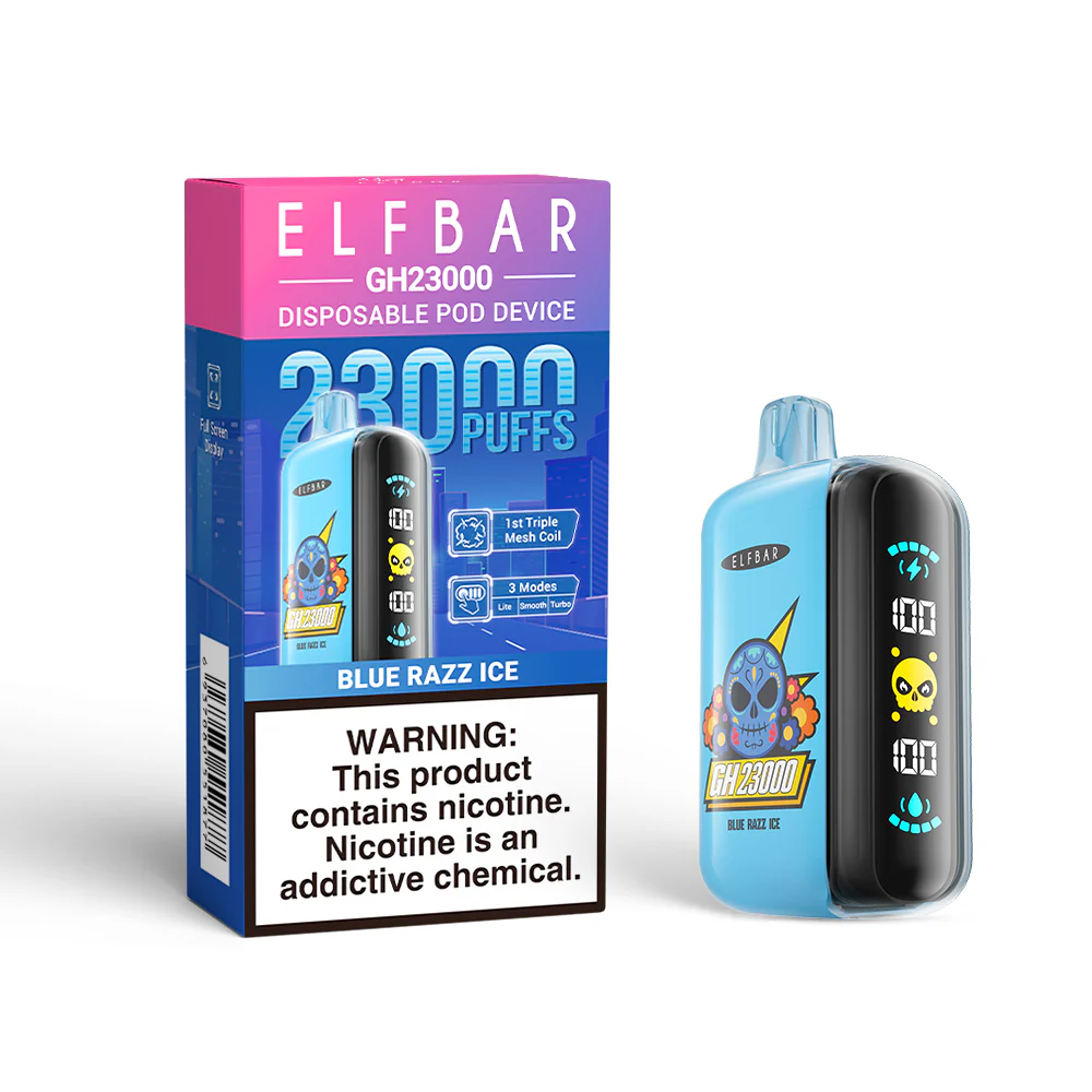 ELFBAR GH23000 kertakäyttöinen sähkötupakka (kaikki maut)