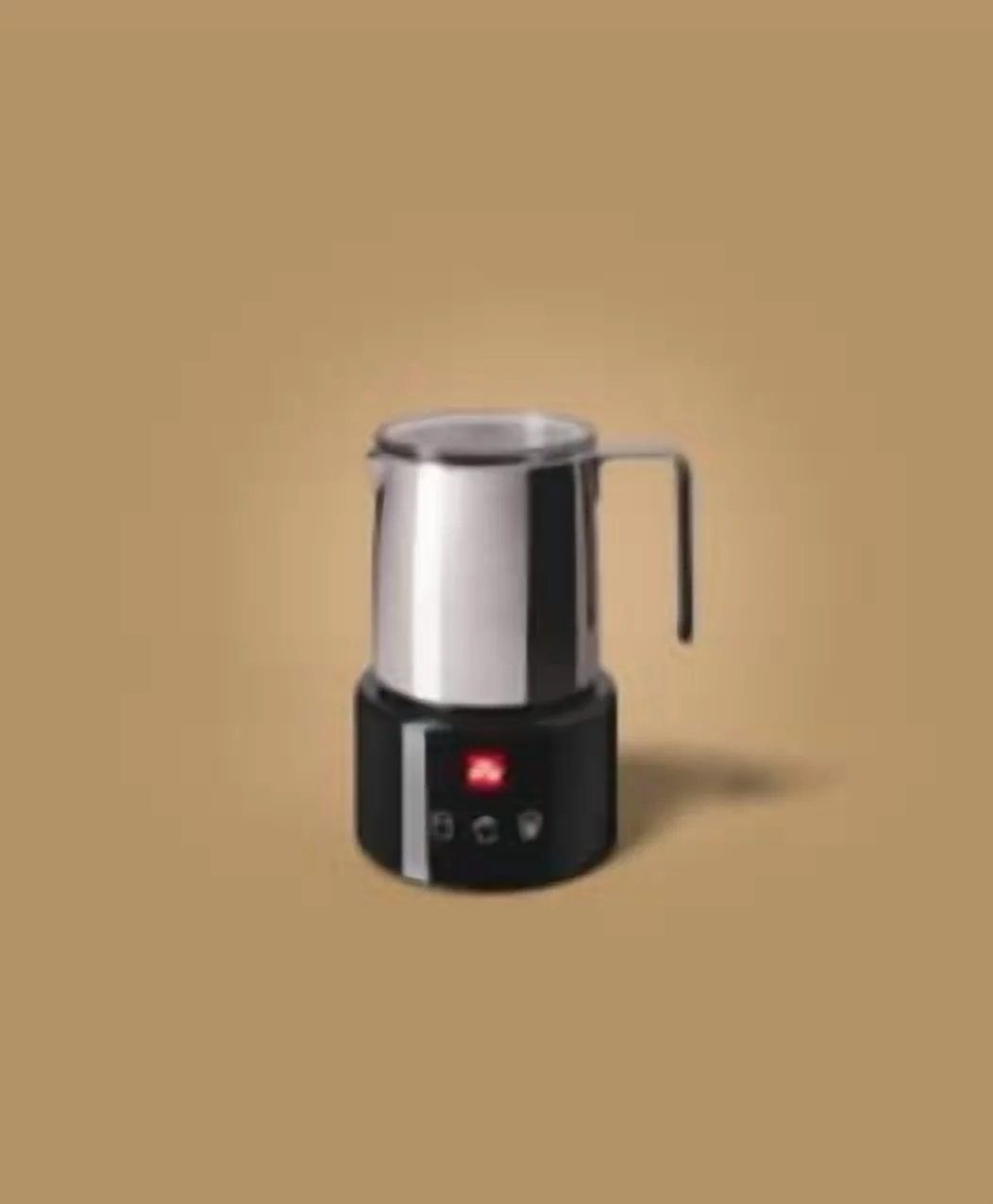 illy Electric Milk Frother- Black & Stainless Steel - Image 2