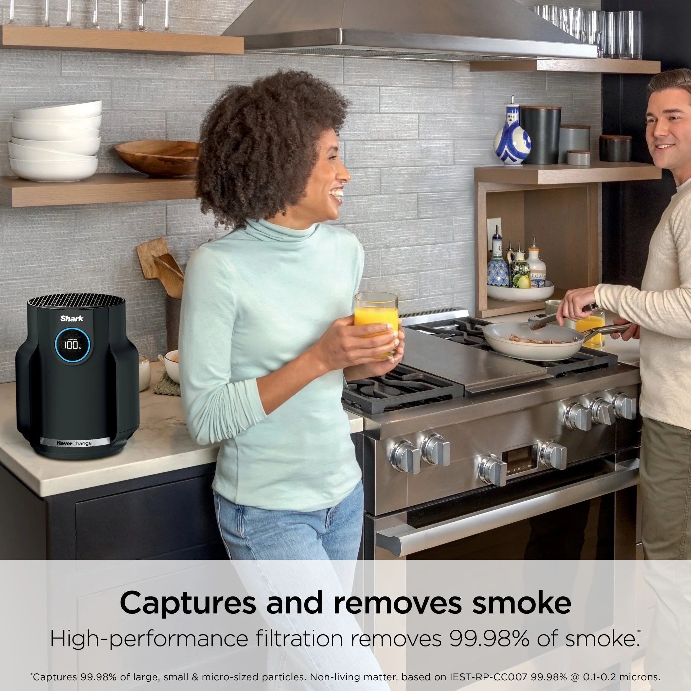 Shark NeverChange Air Purifier Compact Pro, HEPA Filter, HP070 - Image 10