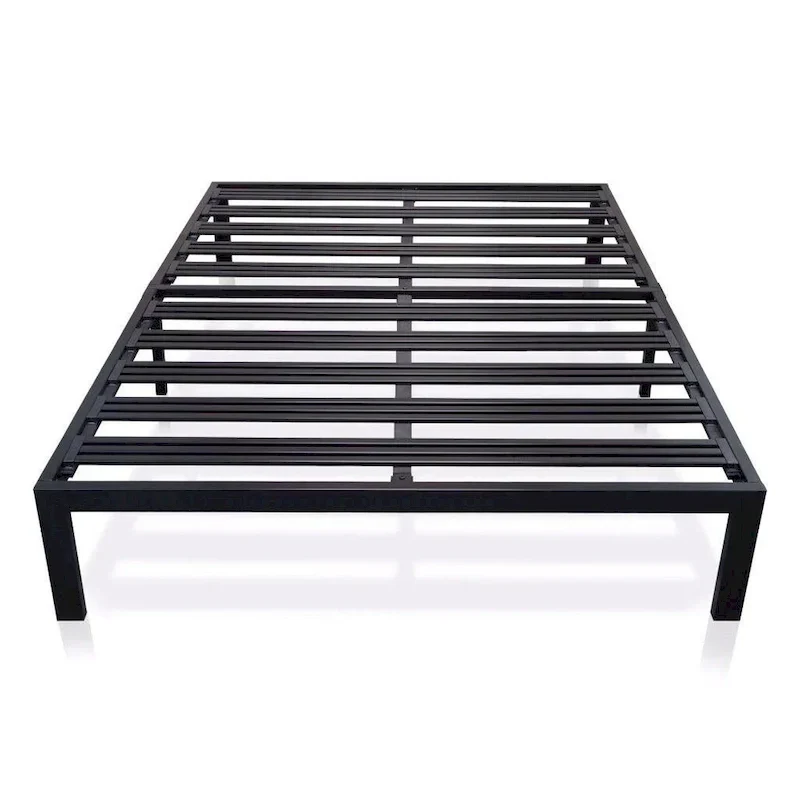 Sturdy King Metal Platform Bed Frame with Durable Slats