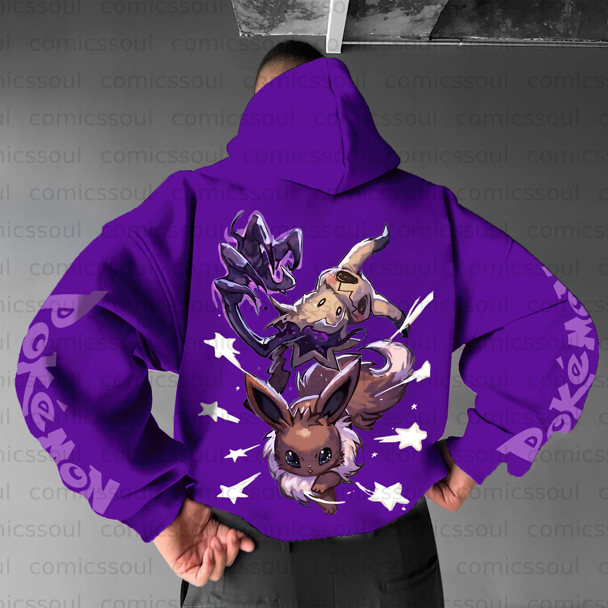 Unisex Anime Graphic Streetwear Vintage Plush Hoodie
