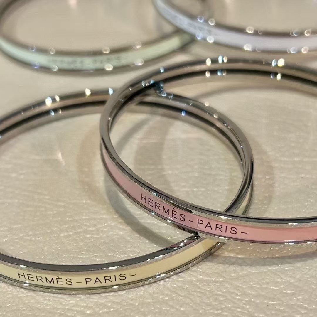 Hermes Colorful Enamel Bracelet Bangle - Original Replica Club