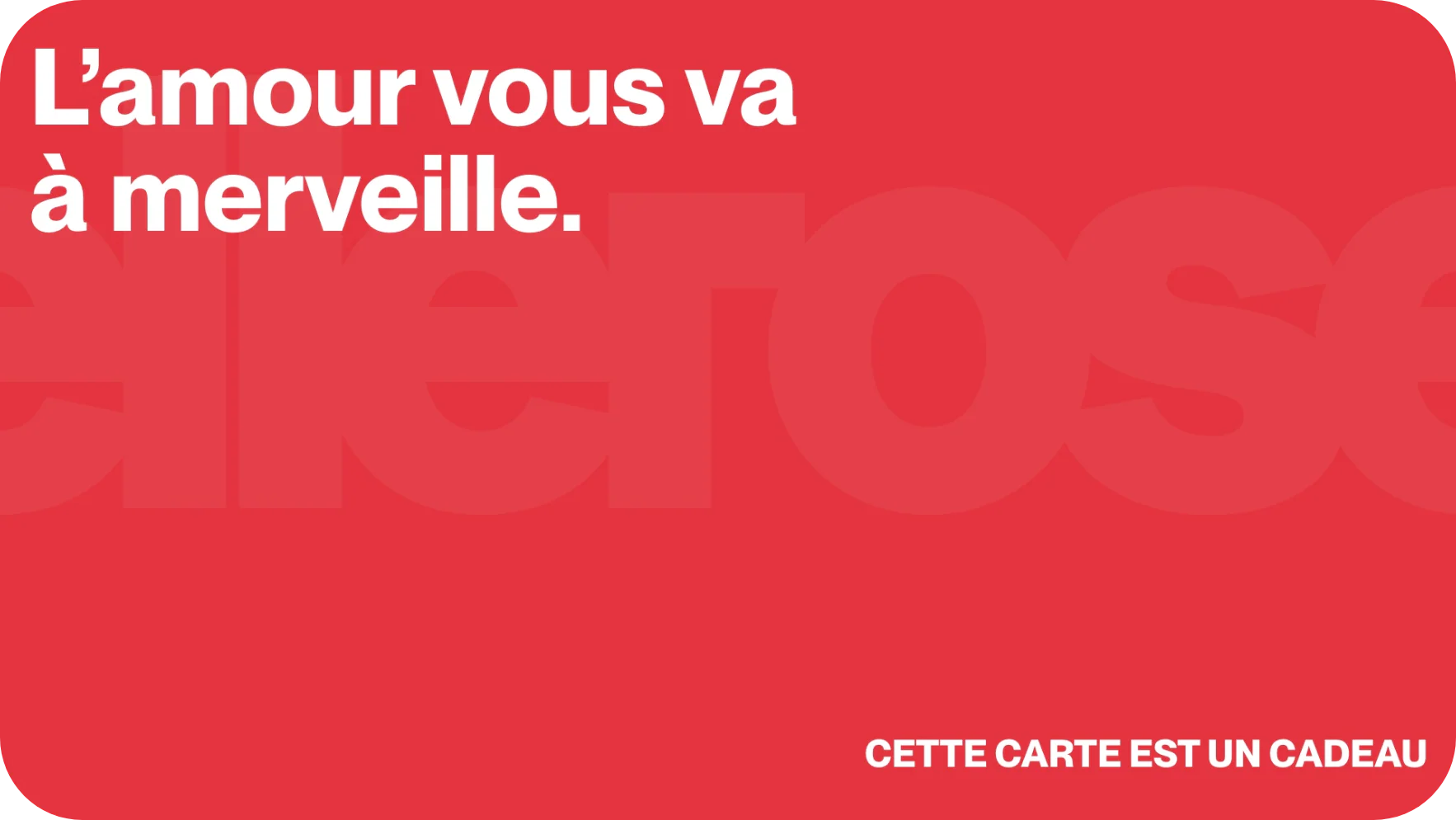 Bellerose e-Gift card (virtual)