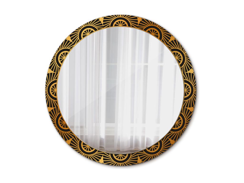 Espejo redondo decorativo - Mandala - 90 cm