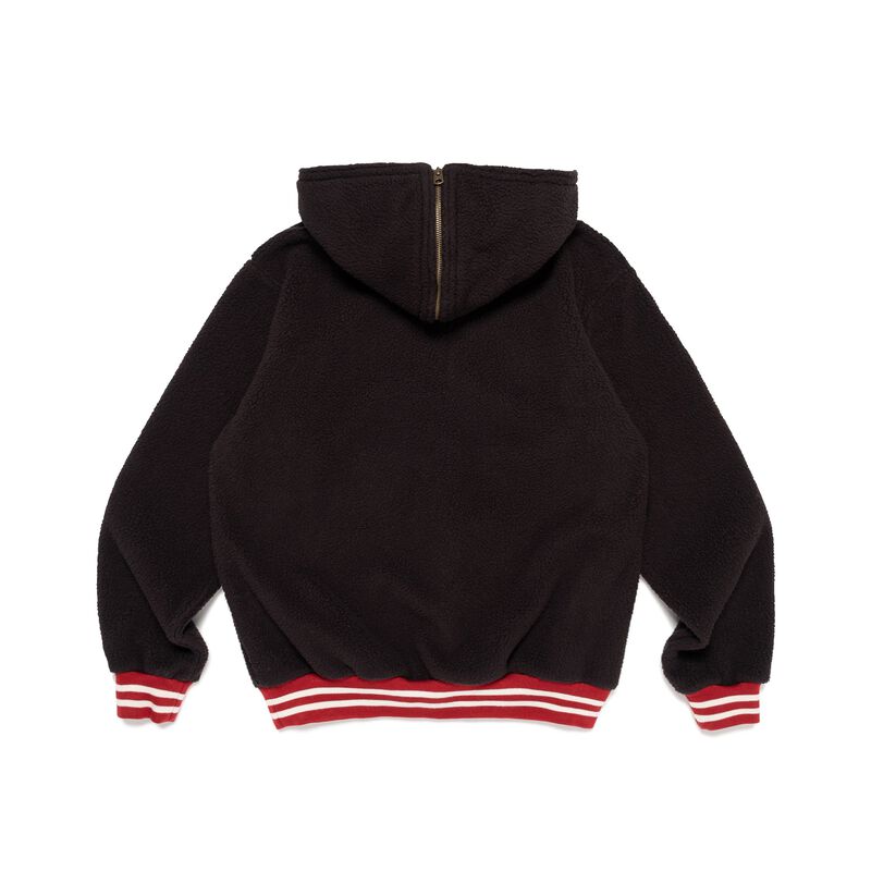 HUMAN MADE HALF-ZIP FLEECE PULLOVER