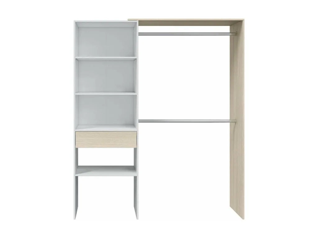 Armario vestidor con 1 cajón - A187 cm 38167rpfr