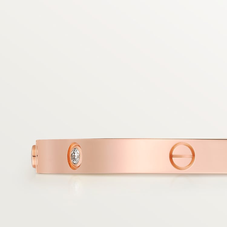 Replicate LOVE bracelet, small model, 6 diamonds(1:1 replica) - Original Replica Club