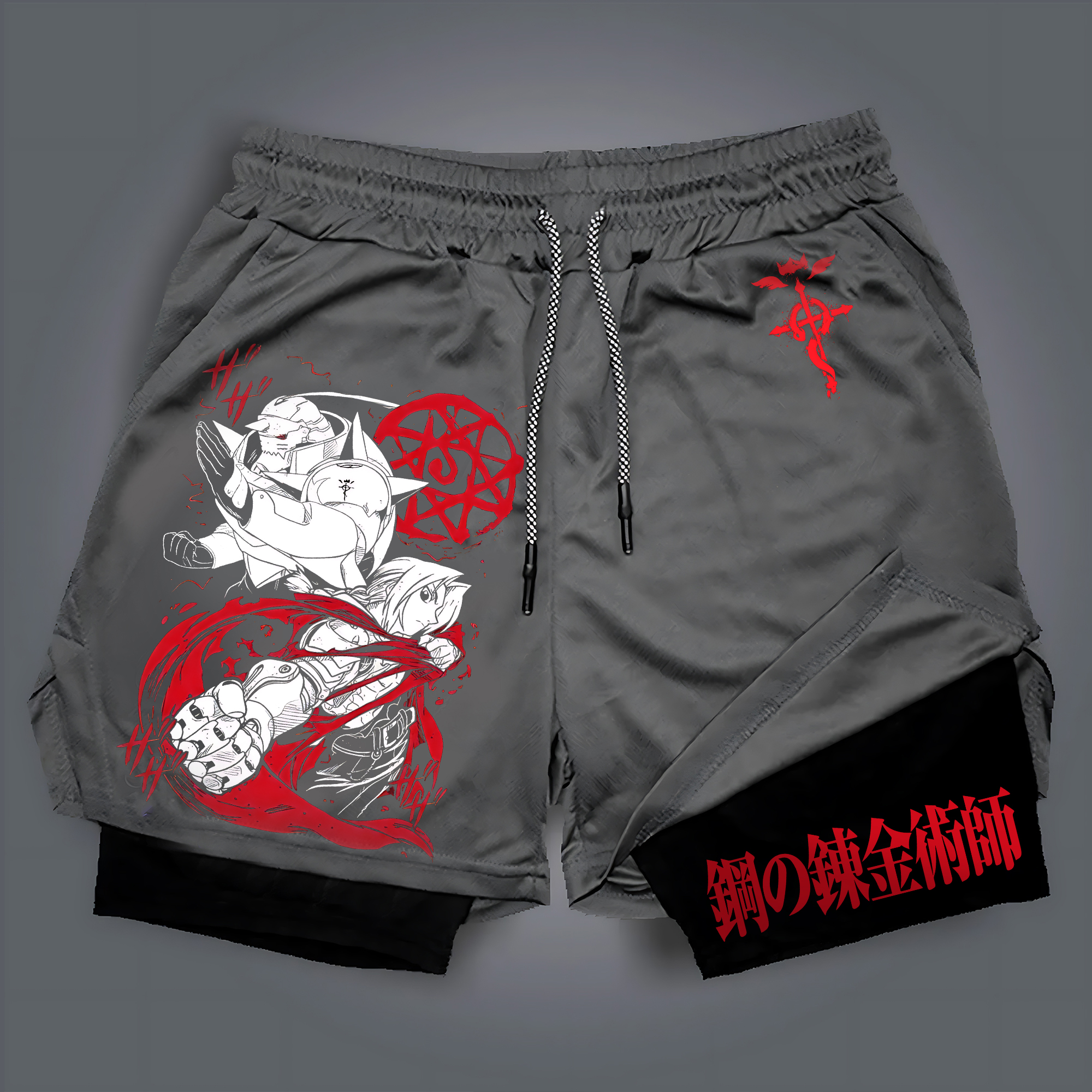 Unisex  “Comicssoul” Casual Anime Streetwear Shorts