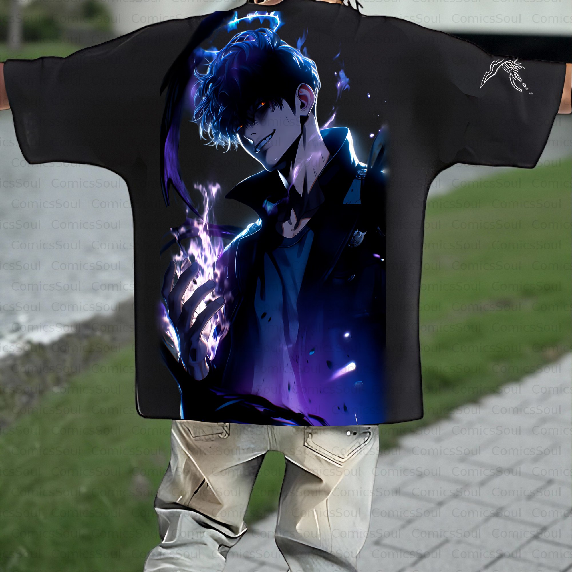 Unisex Anime Inspired Vintage T-Shirt