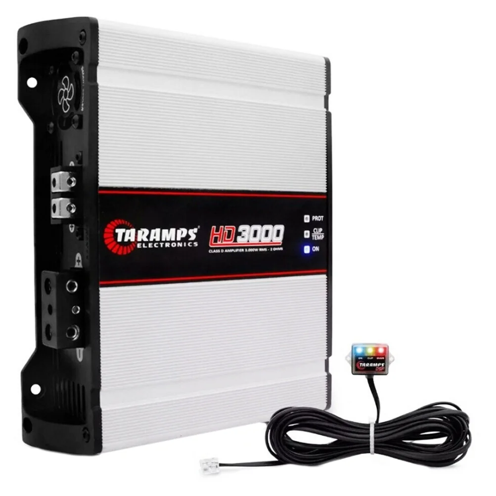 Taramps Class D HD 3000 Watt RMS 1 Ohms Automotive Sound Systems Mono Amplifier - Image 6