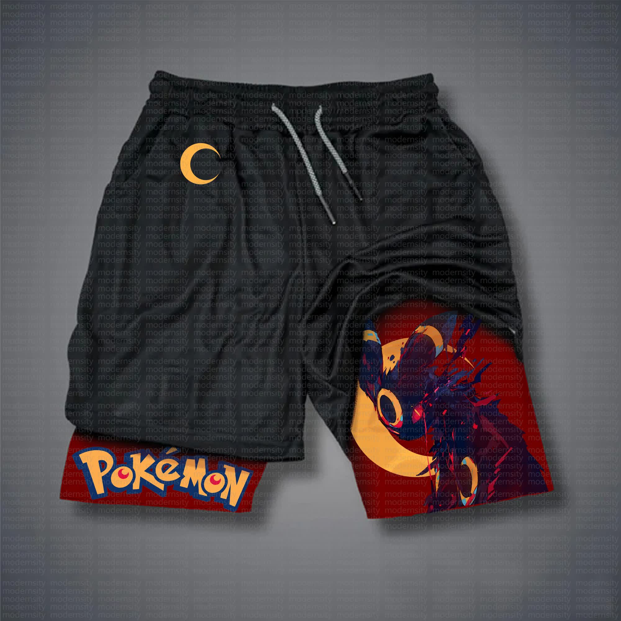 Unisex  “Comicssoul” Casual Anime Streetwear Shorts