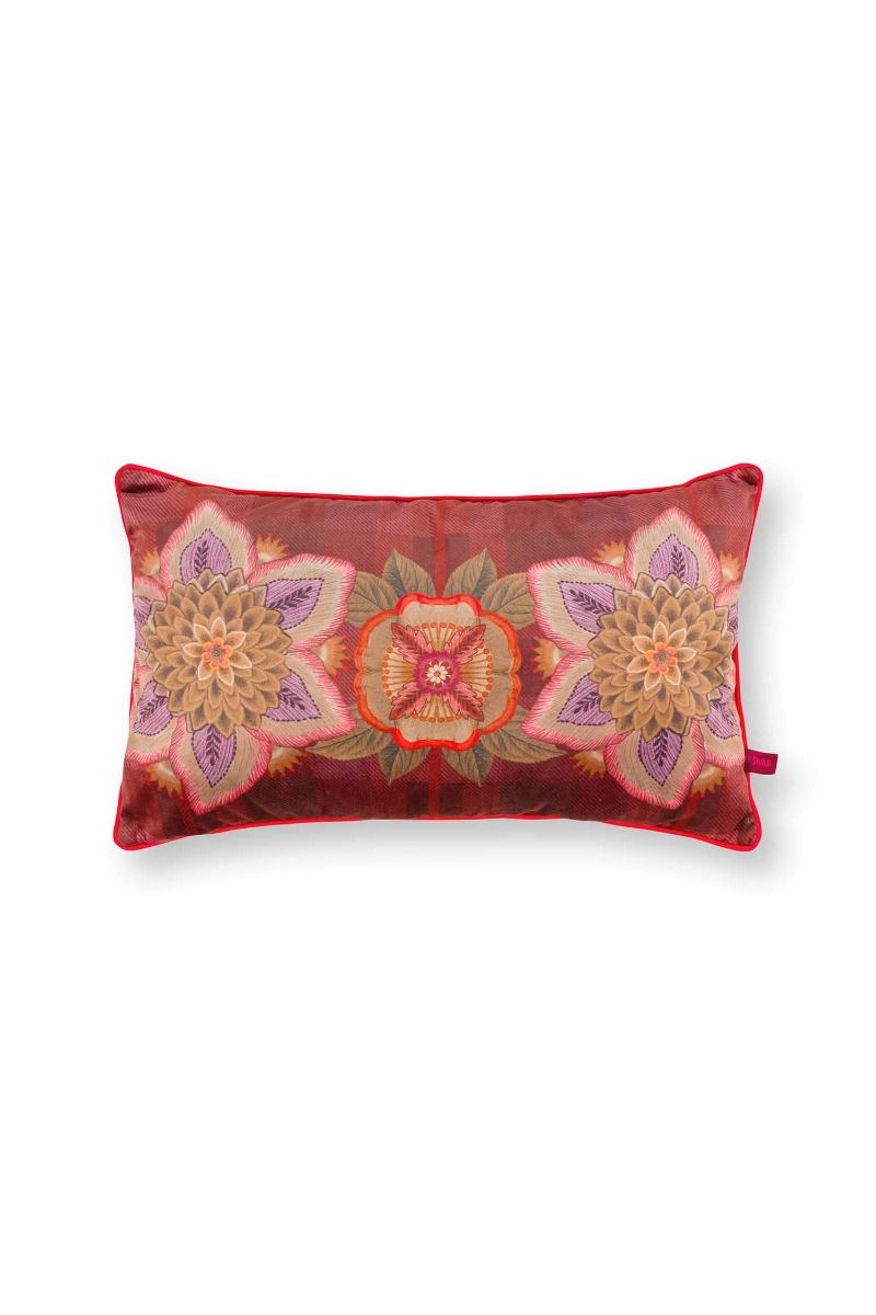 Cushion Flores Felices Red