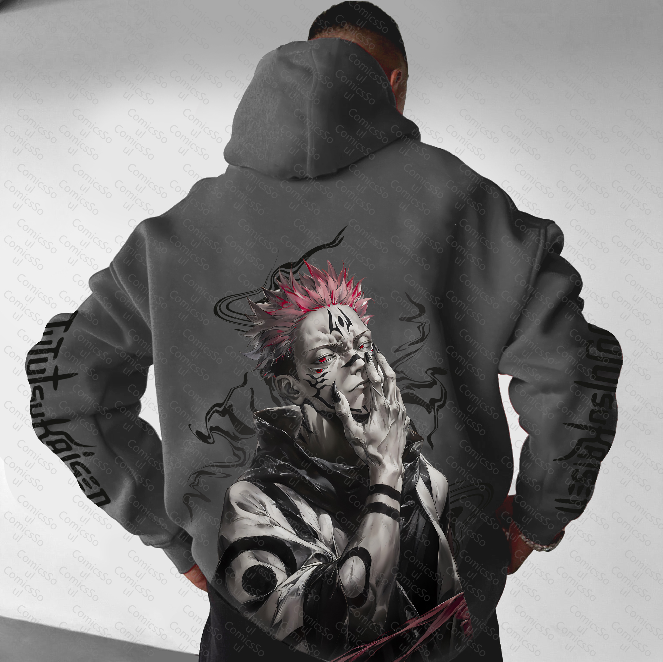Unisex “ Comicssoul   ” Graphic Streetwear Vintage Hoodie