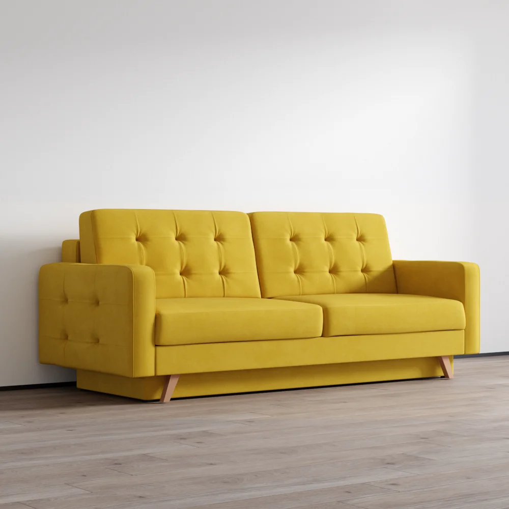 Meble Furniture Vegas Queen Sofa Bed with Storage, Multiple Colors - Image 29