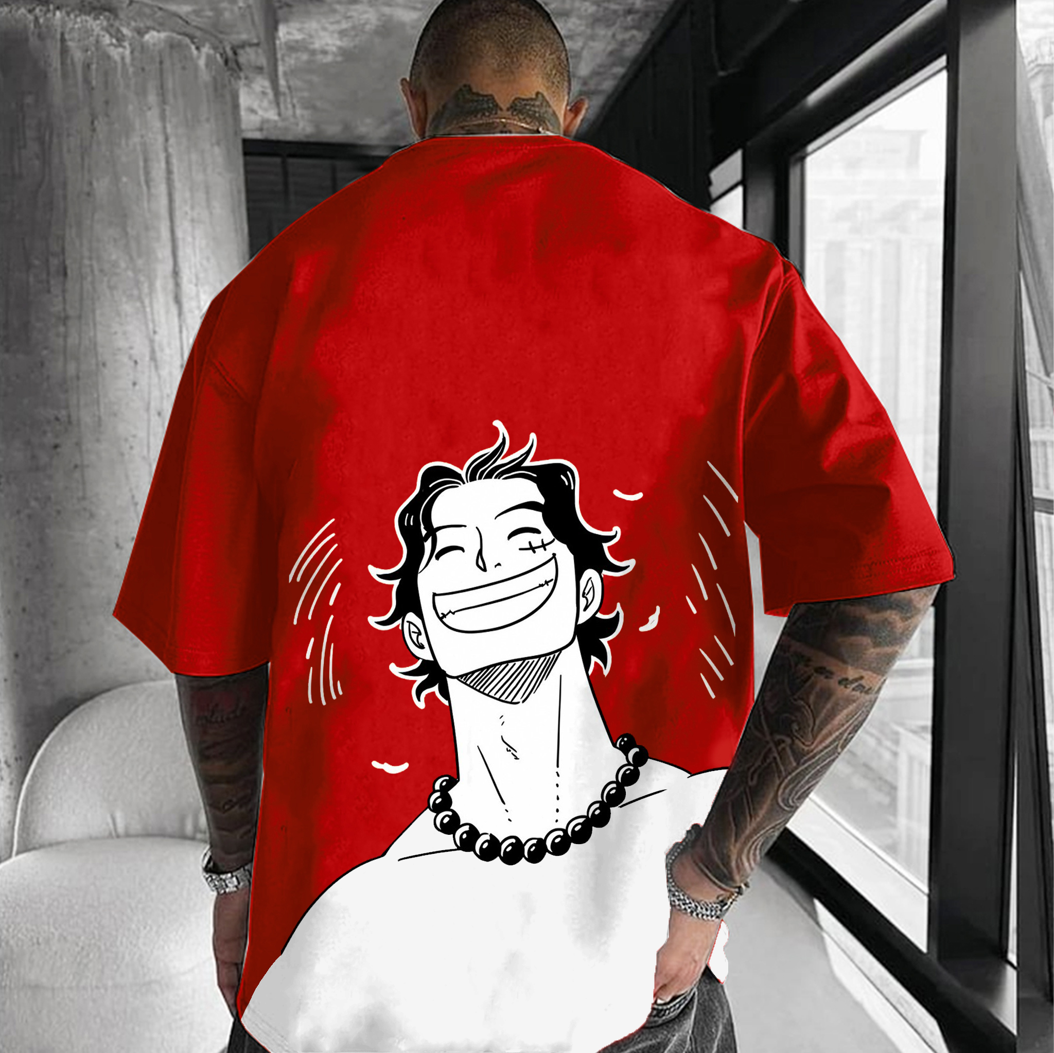 Unisex Anime Inspired Vintage T-Shirt丨Comicssoul