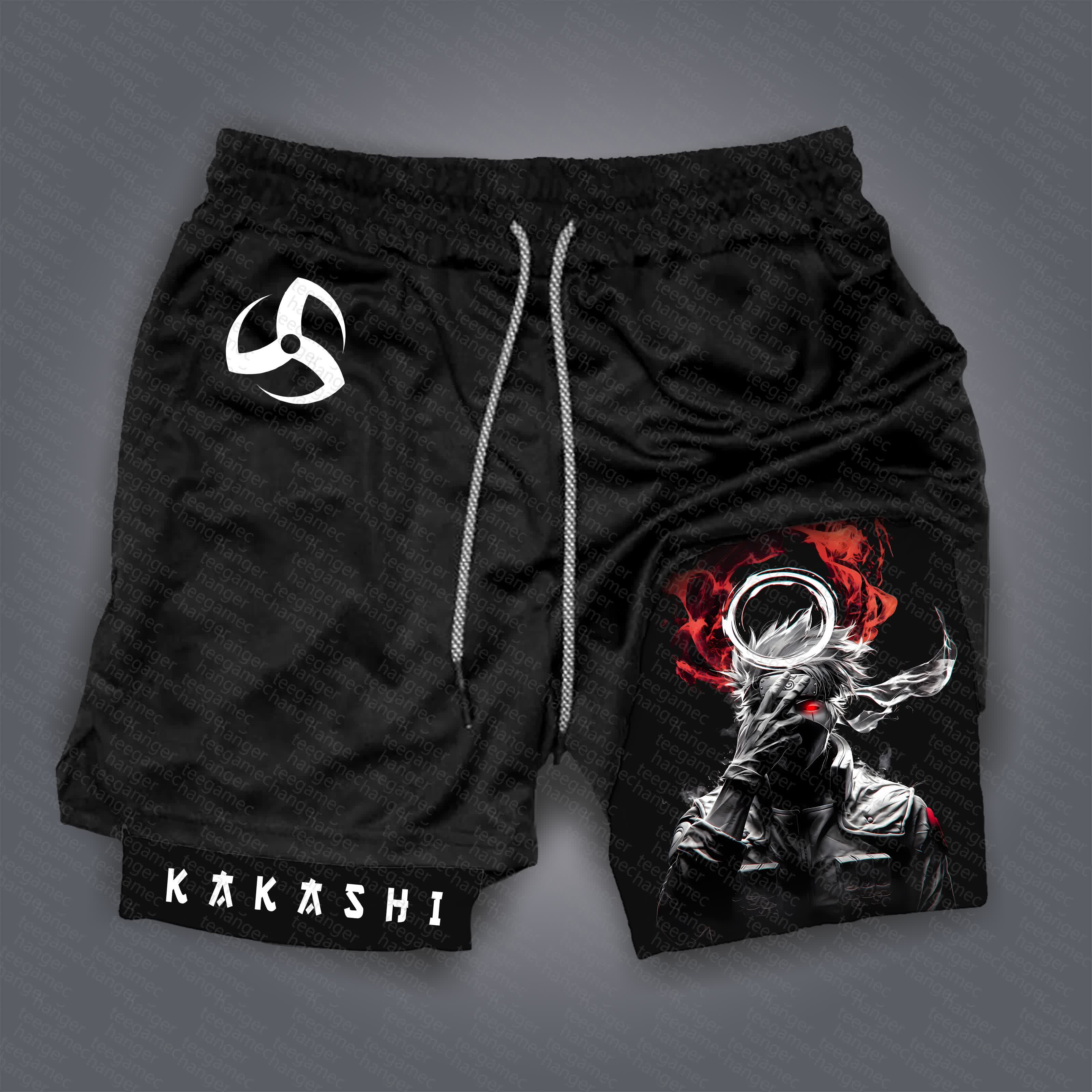 Unisex   Casual Anime Streetwear Gym Shorts