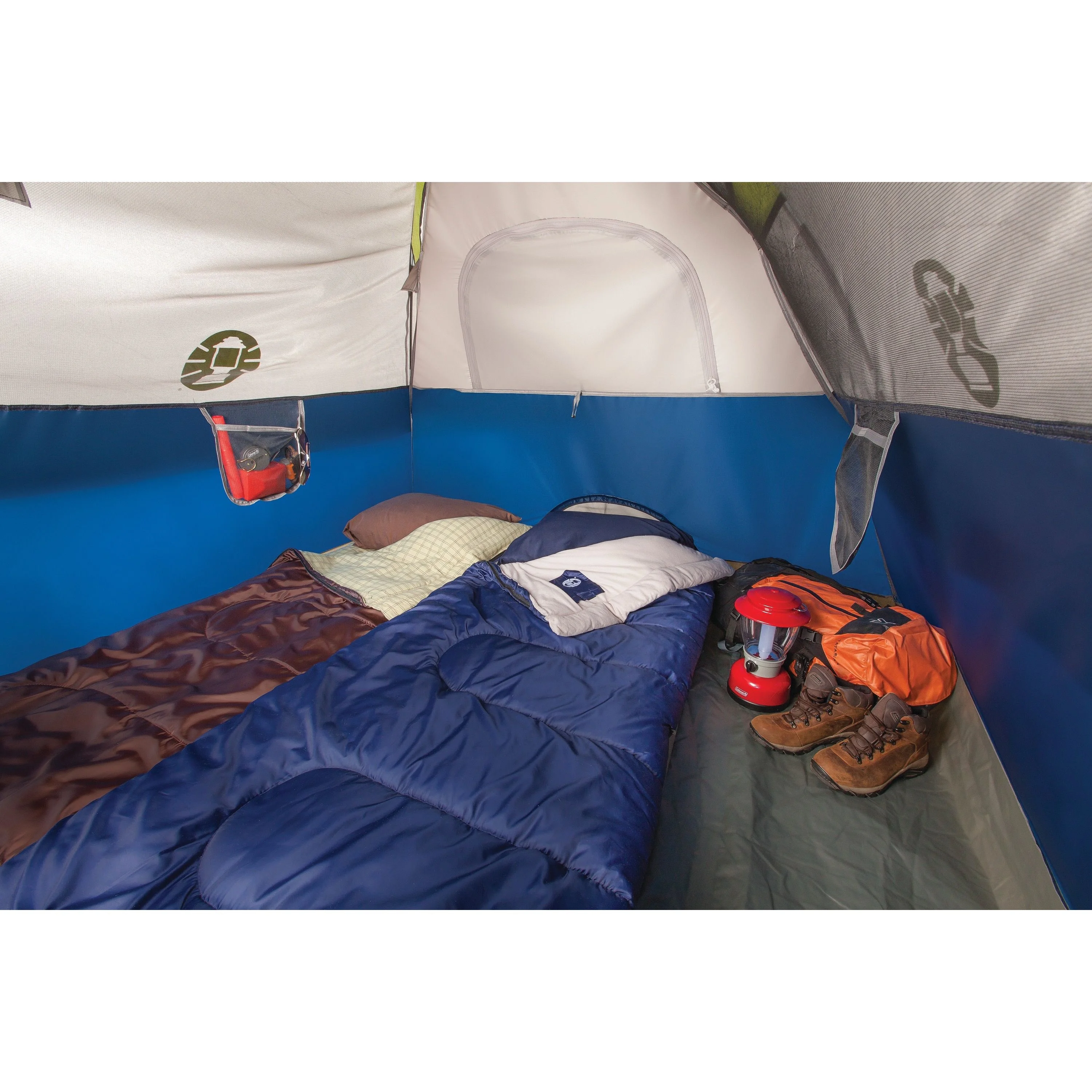 Coleman Sundome 4-Person Camping Tent, 1 Room, Blue - Image 8