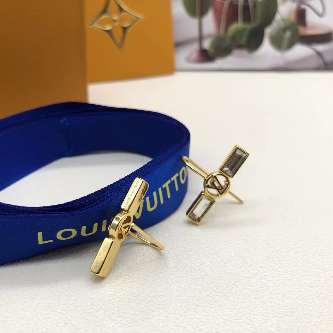 Louis Vuitton Hook Stud Earrings - Original Replica Club