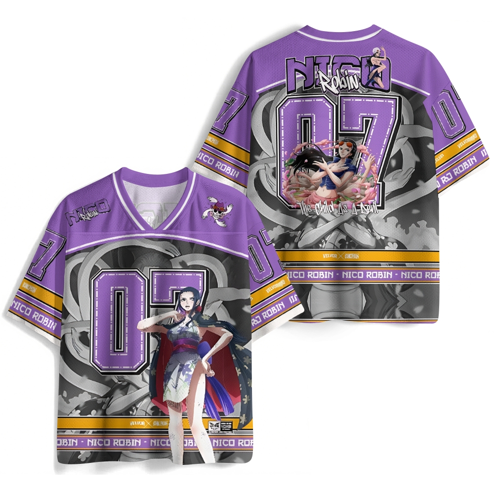 One Piece Anime Football Jersey