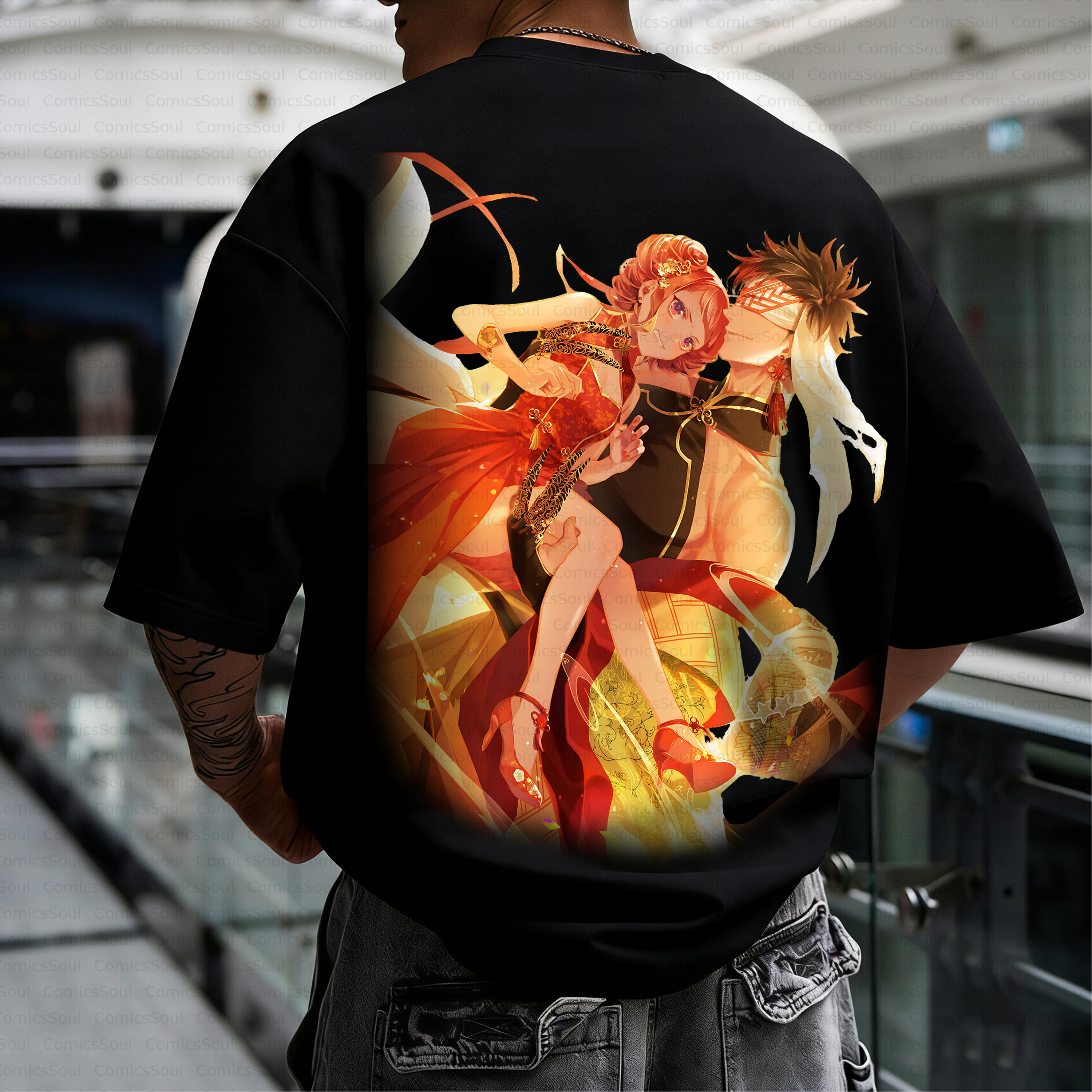 Unisex Anime Inspired Vintage T-Shirt